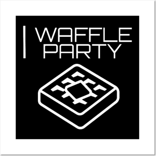 Waffle Party Posters and Art